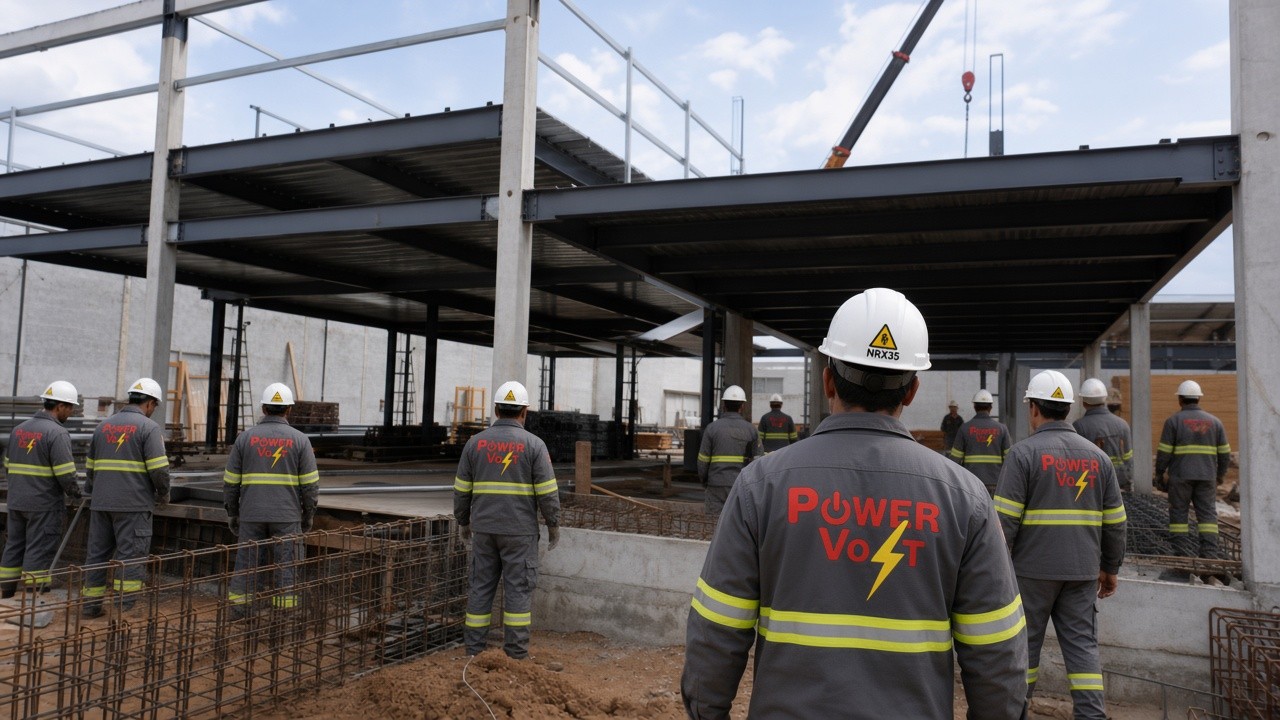 Obra civil e entrega turnkey
